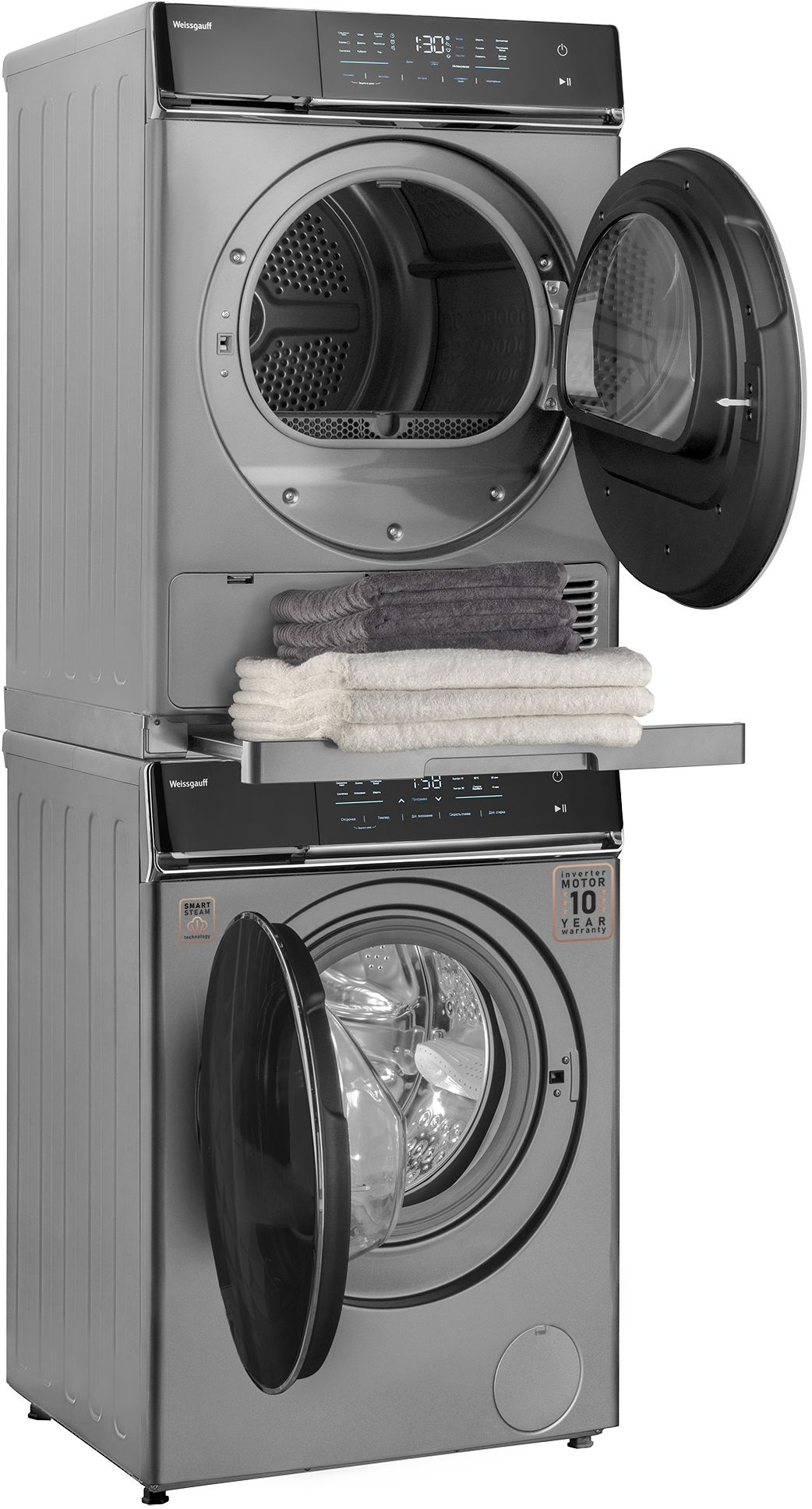 Сушильная машина Weissgauff WD 879 Diamond Heat Pump, фото 4