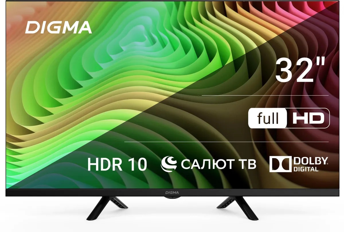 Телевизор Digma DM-LED32SBB36, превью следующего фото