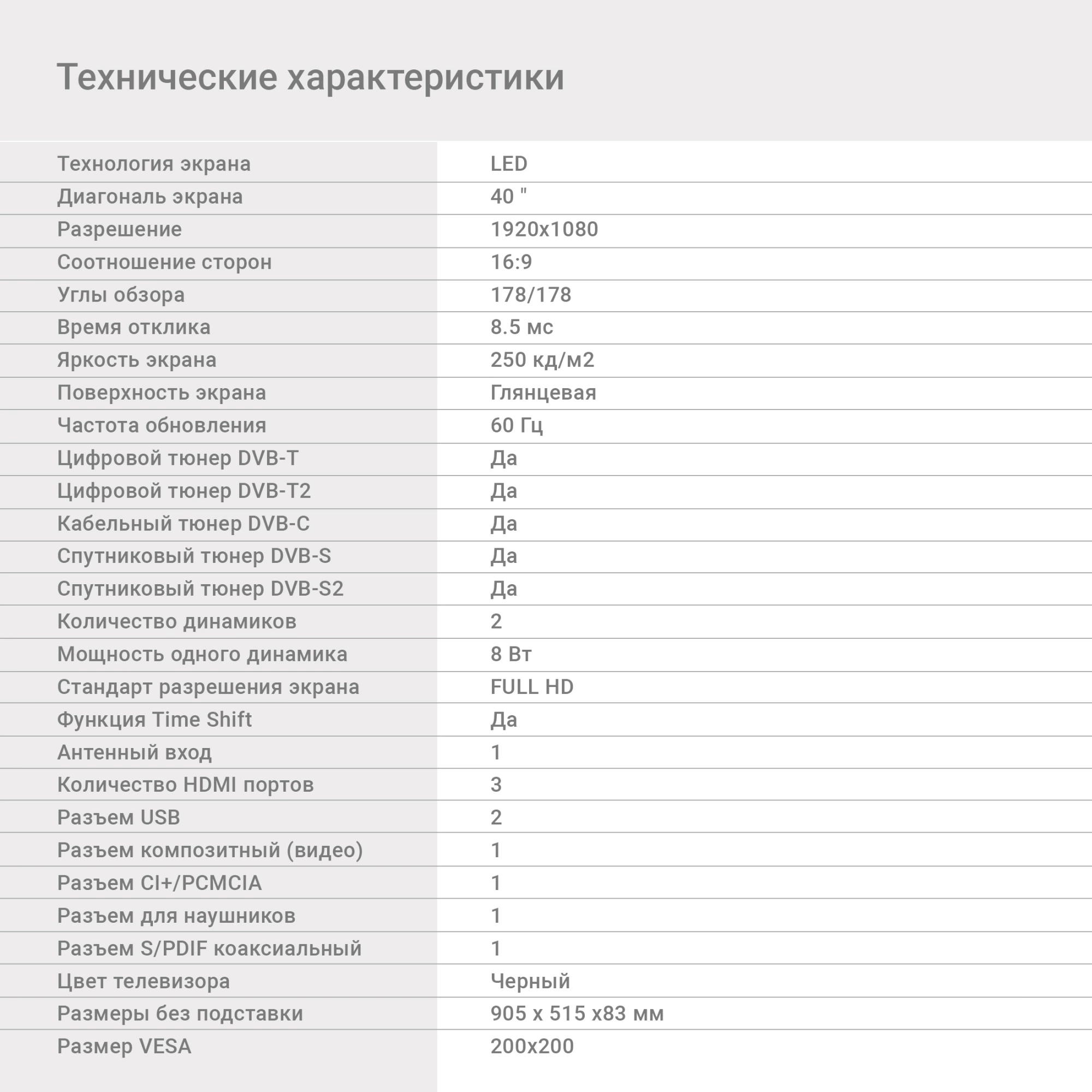 Телевизор Digma DM-LED40MBB21, превью предыдущего фото