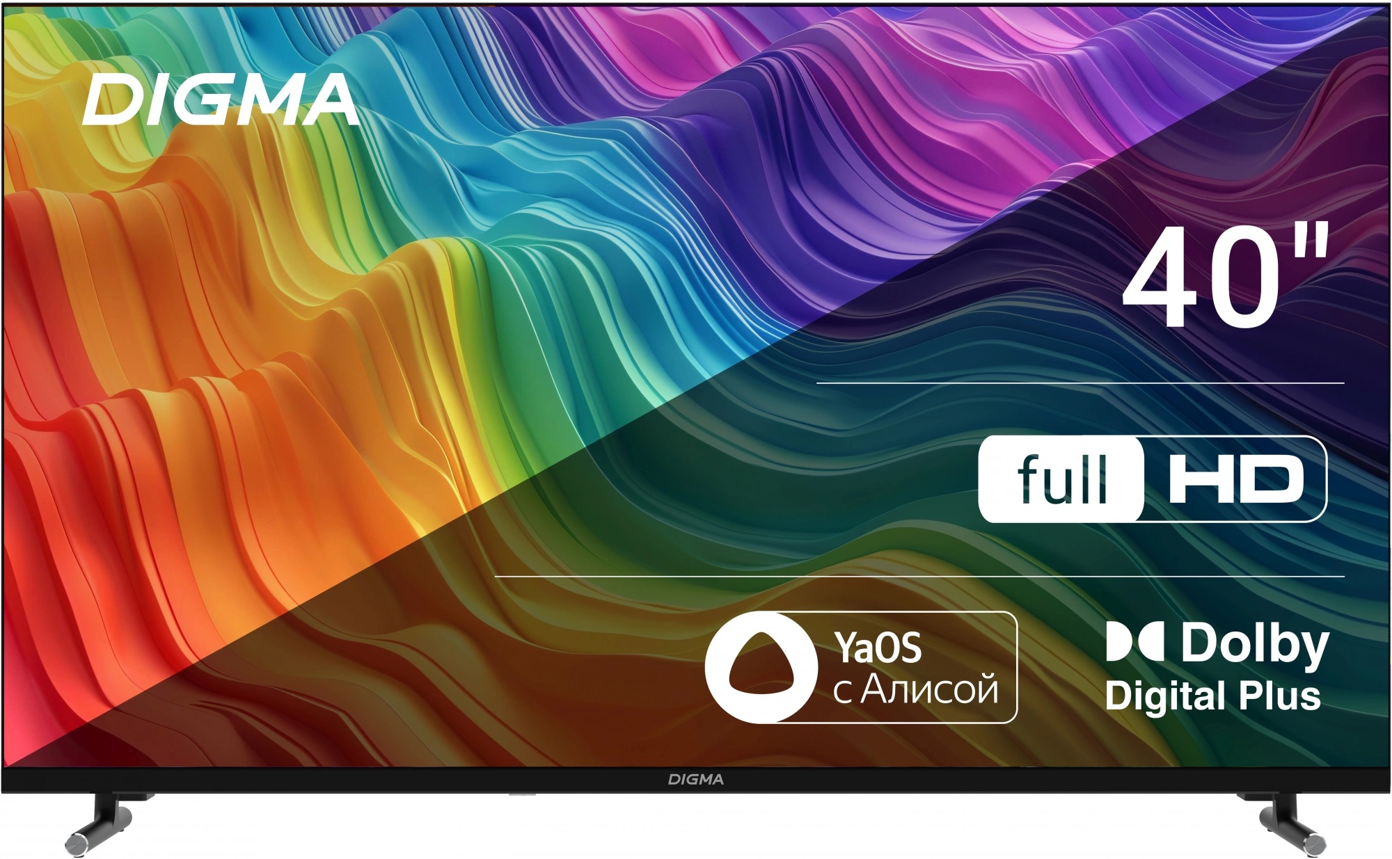 Телевизор Digma DM-LED40SBB33, превью следующего фото