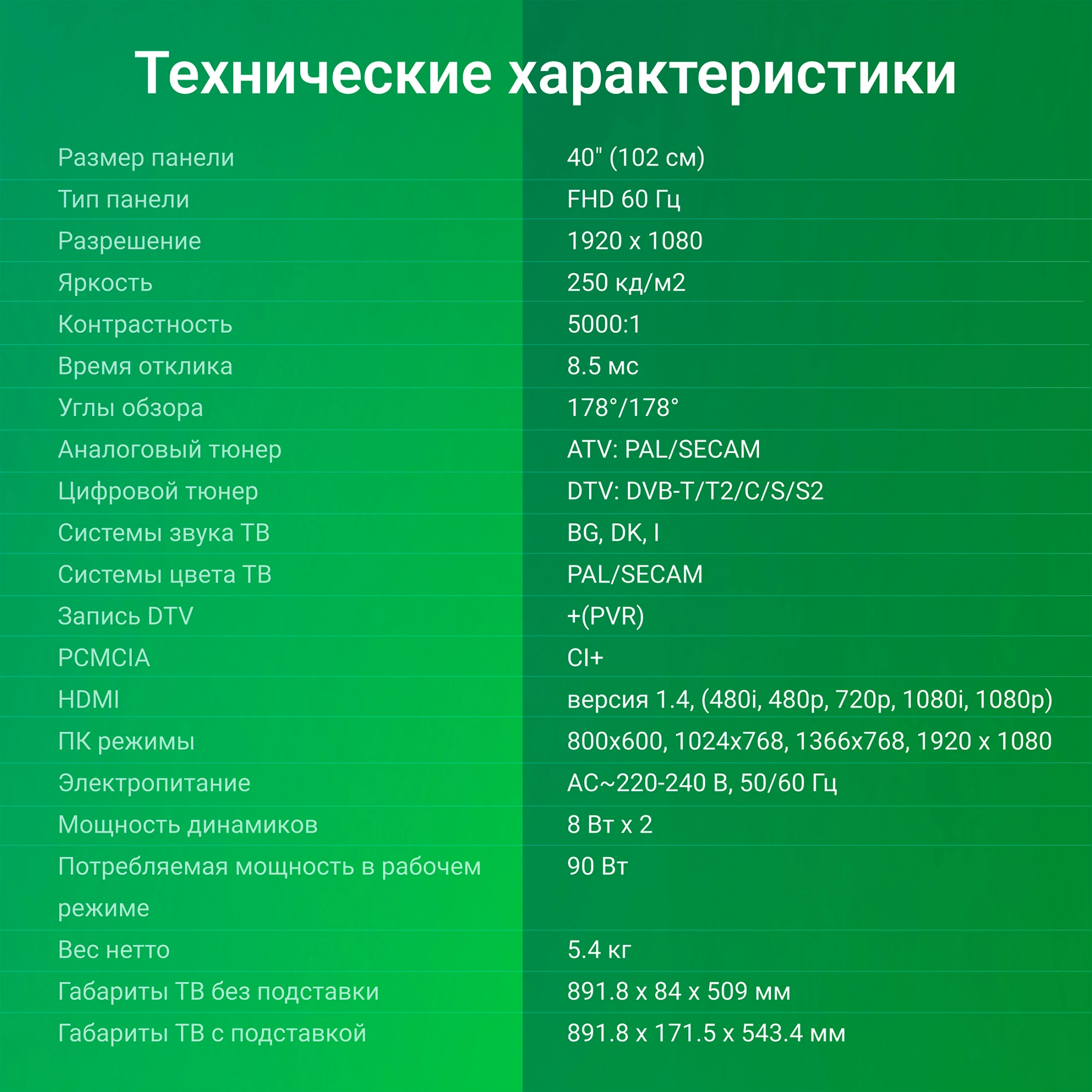 Телевизор Digma DM-LED40SBB33, превью предыдущего фото
