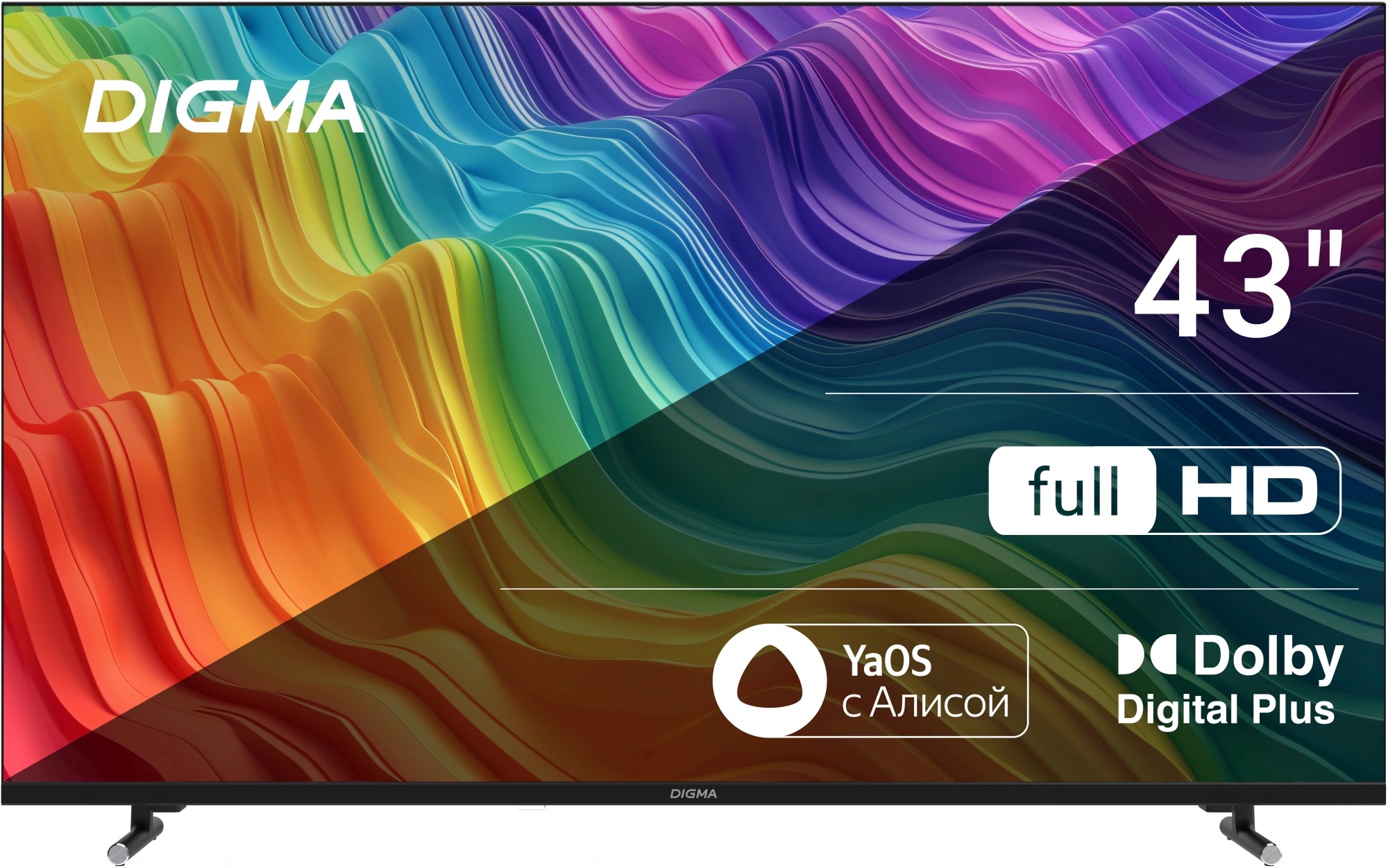Телевизор Digma DM-LED43SBB33, превью следующего фото