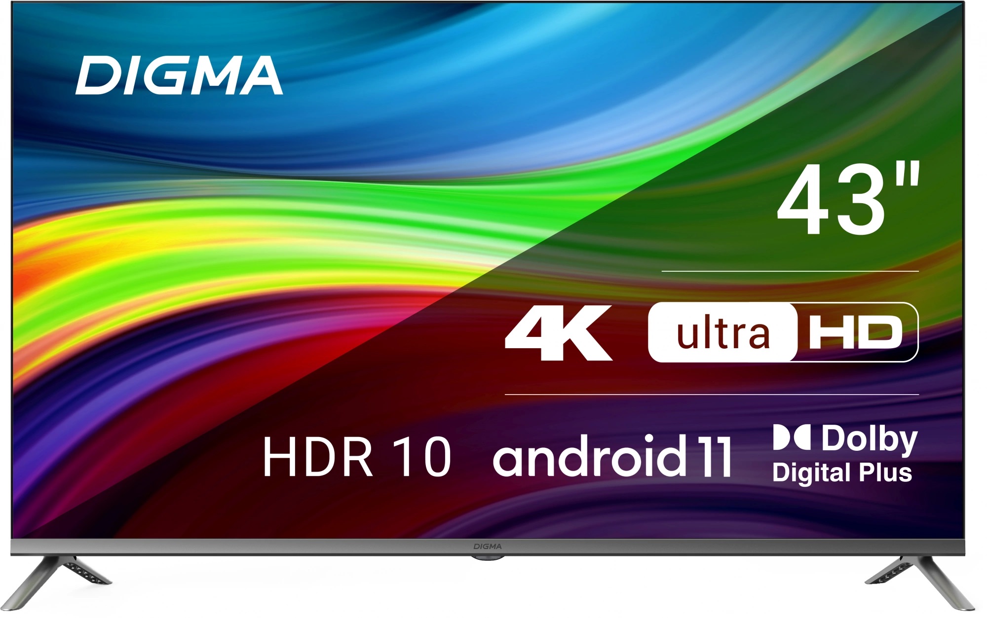 Телевизор Digma DM-LED43UBB41, превью следующего фото