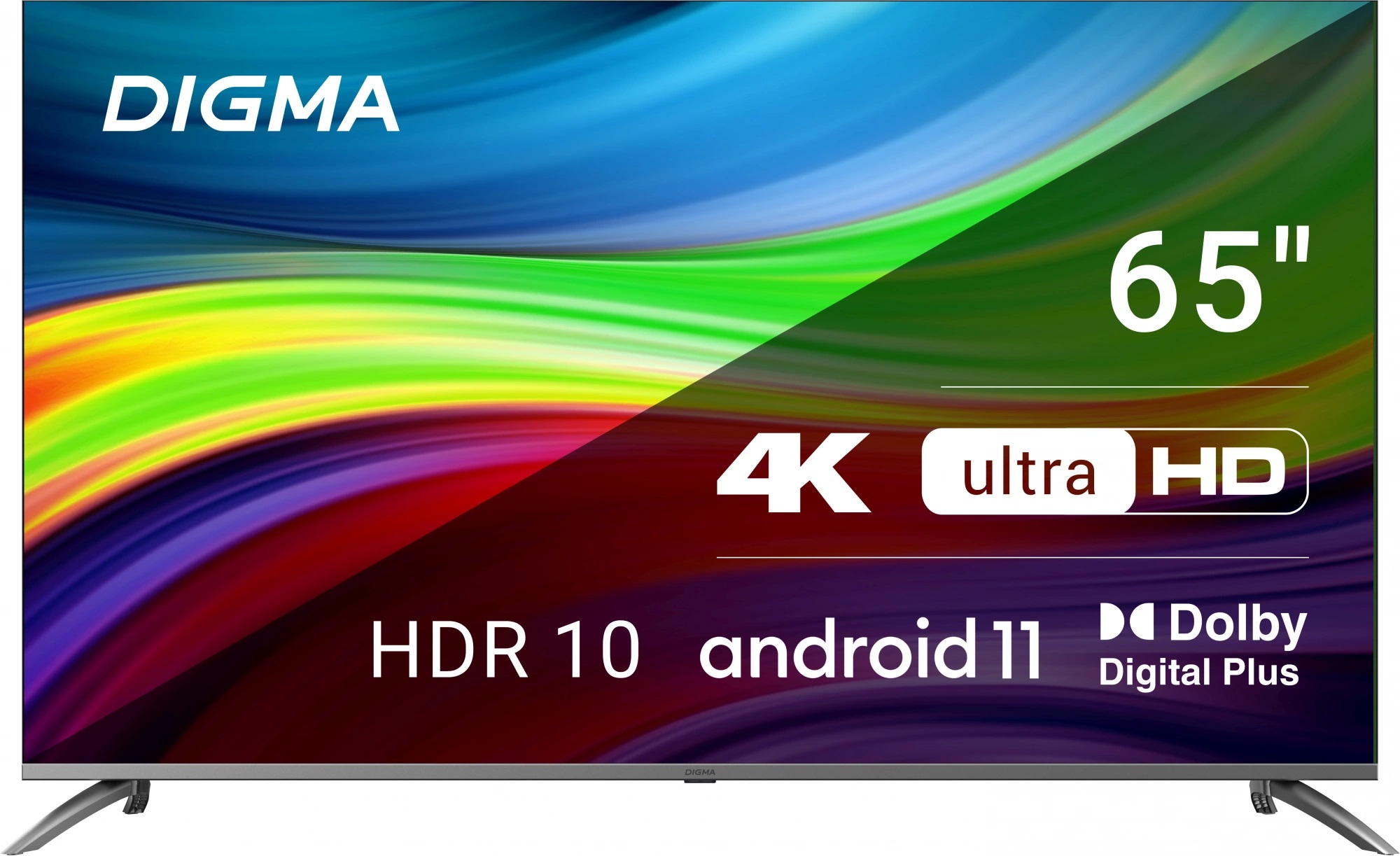 Телевизор Digma DM-LED65UBB41, превью следующего фото