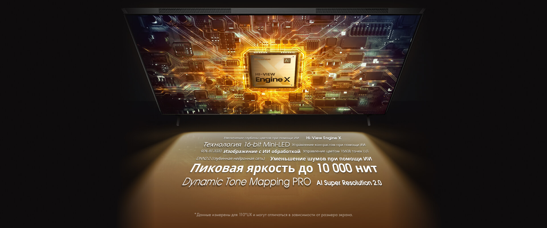 Телевизор Hisense 110UXNQ, превью предыдущего фото