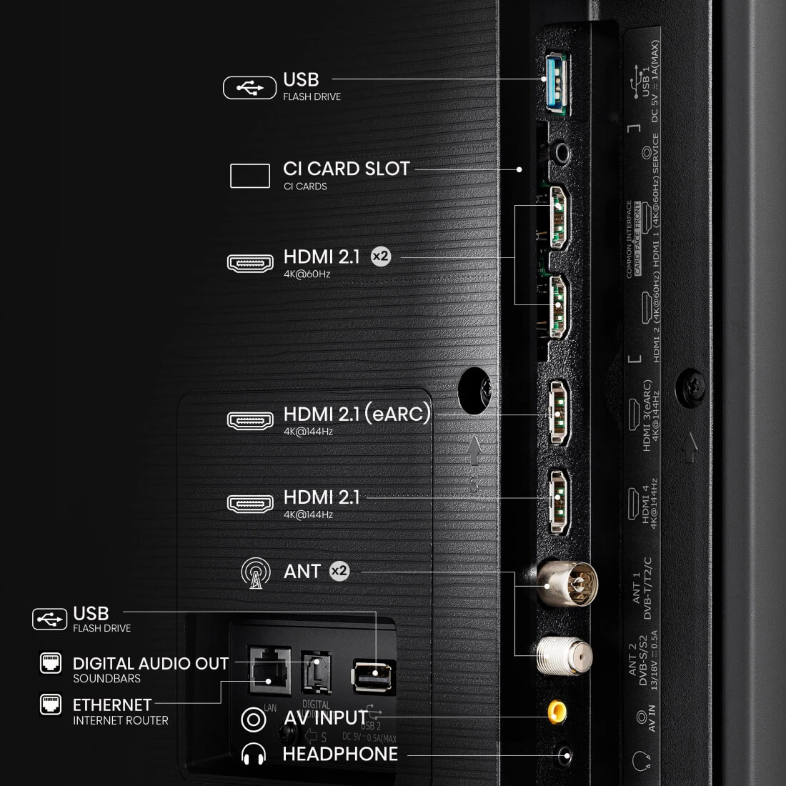 Телевизор Hisense 85E7NQ PRO, фото 10