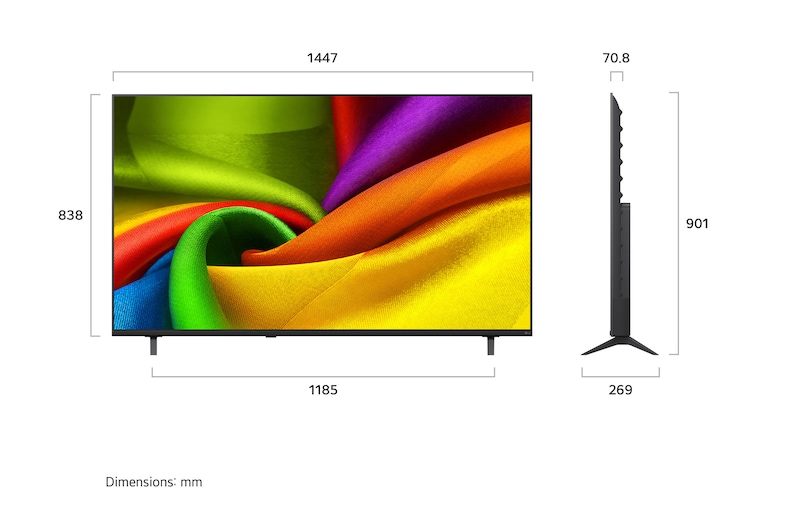Телевизор LG 65NU8E0B, превью предыдущего фото