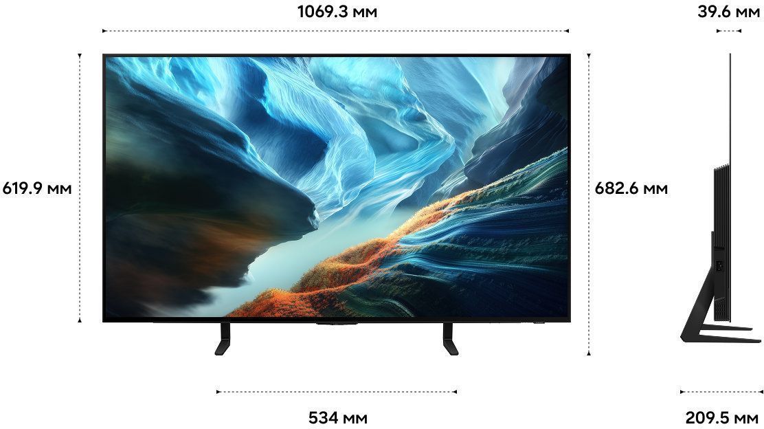 Телевизор Samsung QE48S90HAEXPY, превью предыдущего фото