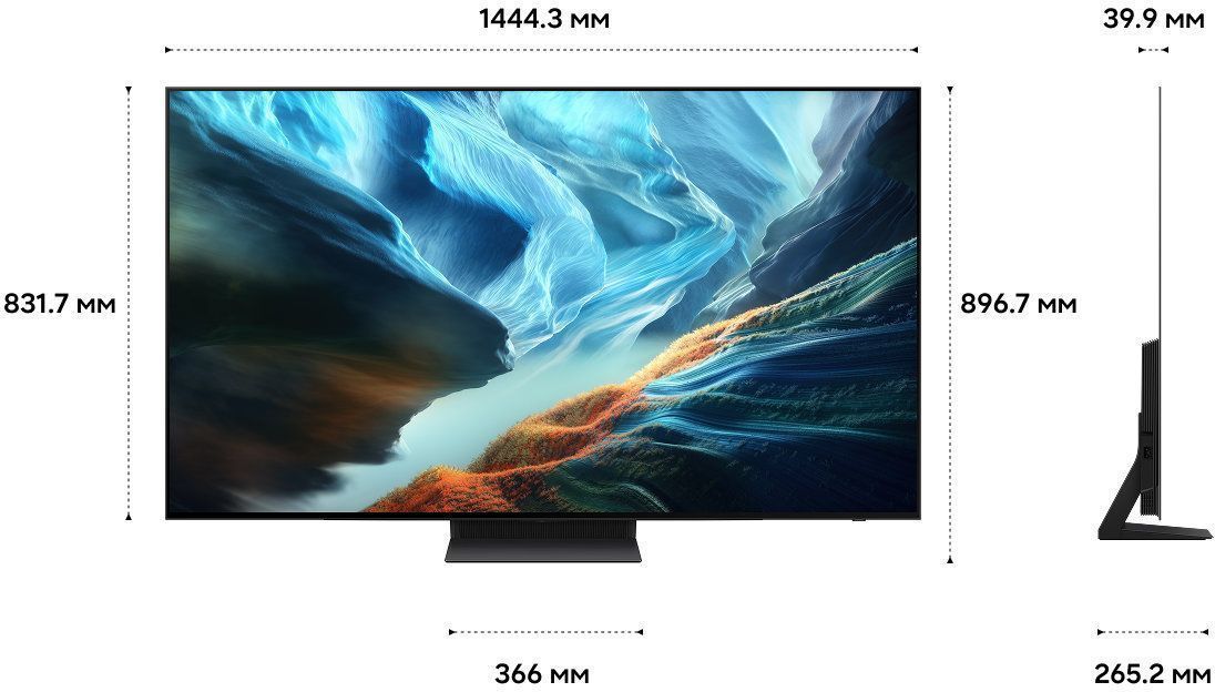 Телевизор Samsung QE65S90HAEXPY, превью предыдущего фото