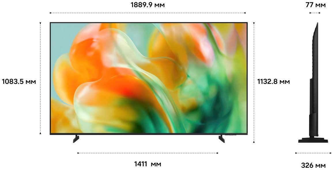 Телевизор Samsung UE85M80HAUXPY, превью предыдущего фото