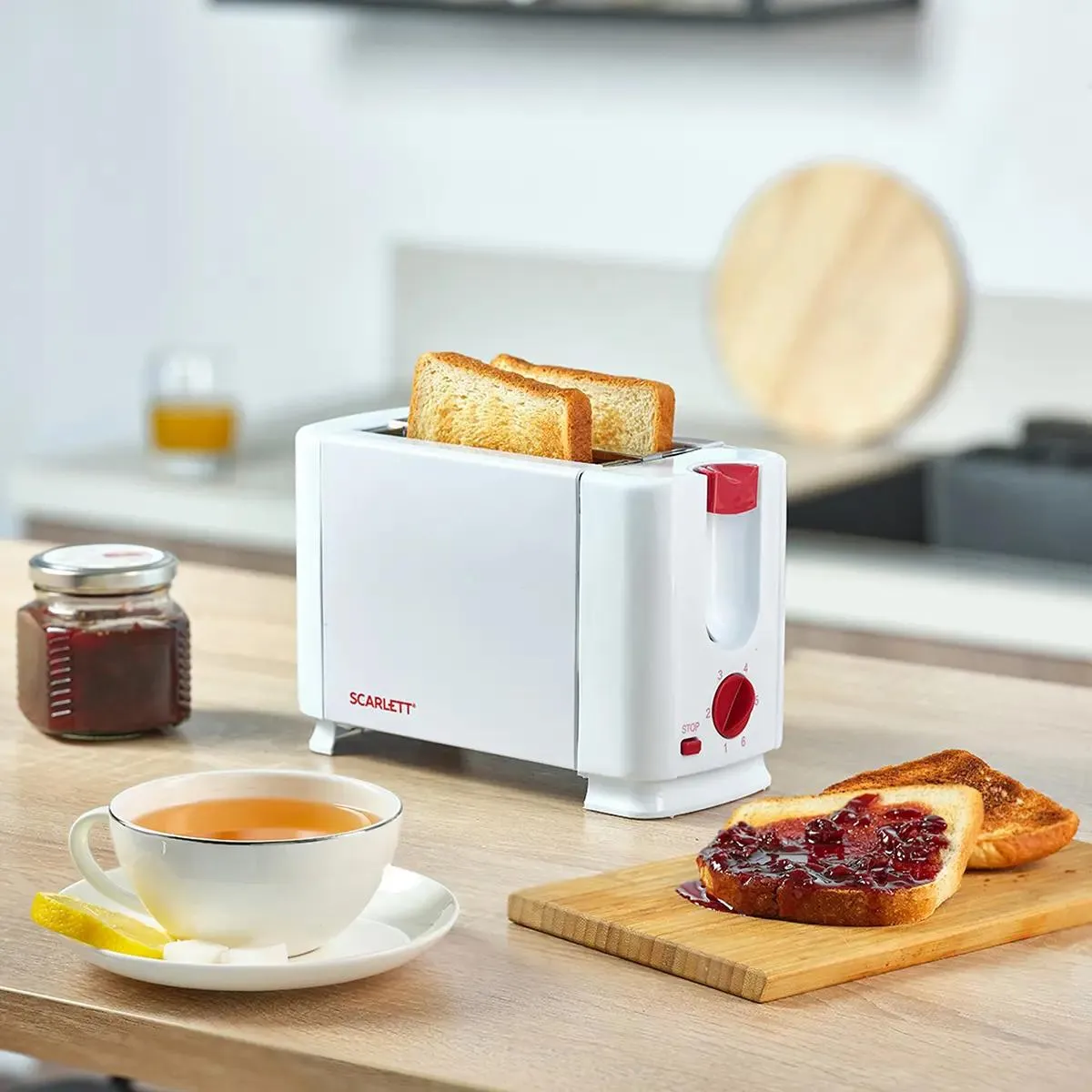 Тостер Scarlett SC-TM11013 белый, фото 6