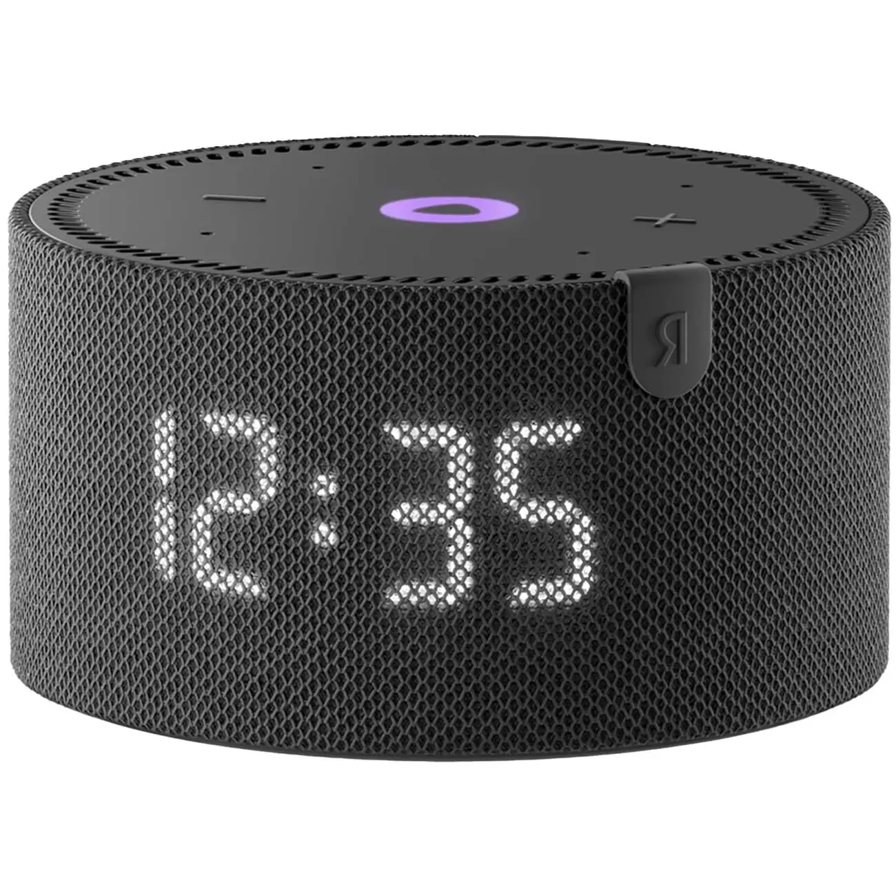 Умная колонка Яндекс Новая Станция Мини (с часами) с Алисой, черный оникс, превью следующего фото