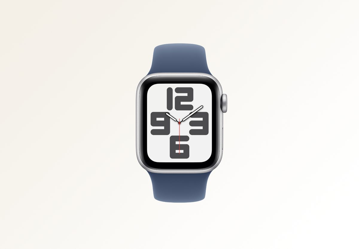 Умные часы Apple Watch SE 2 (2024) 40mm Silver Aluminium, Sport Band Denim, M/L, фото 3