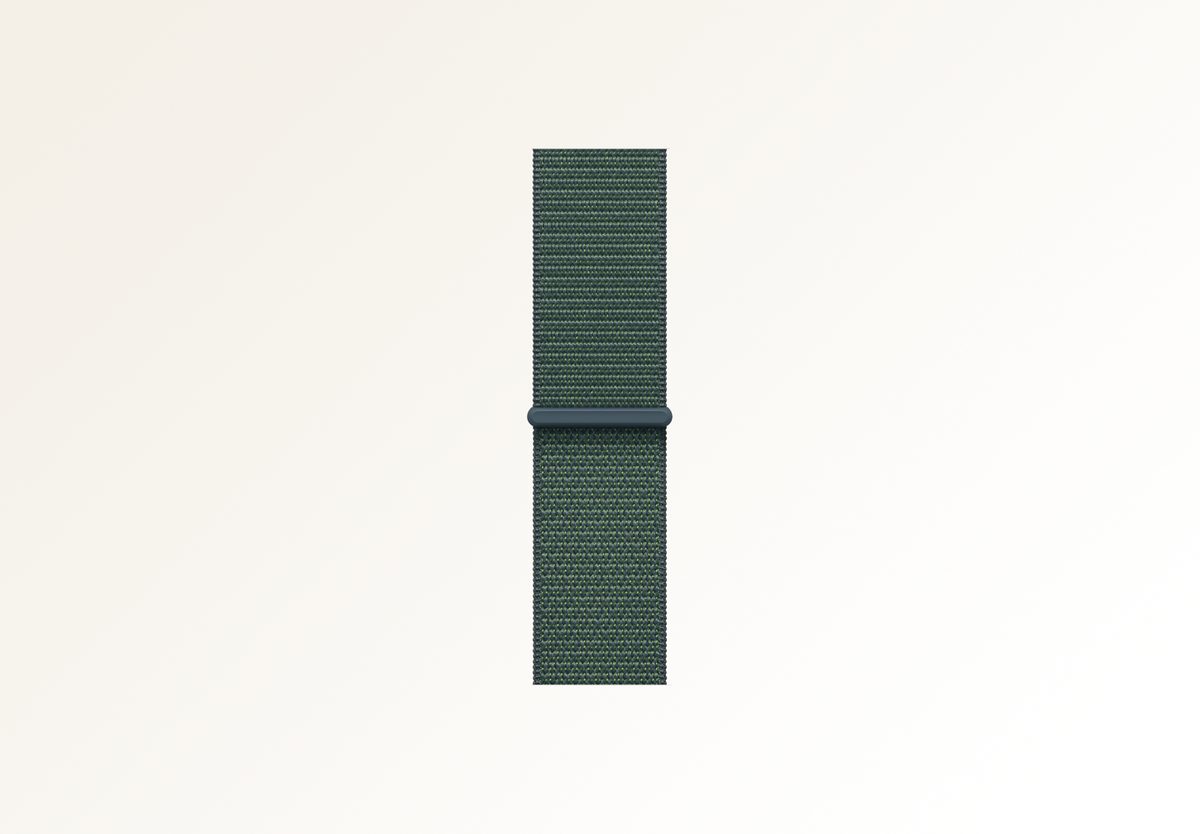 Умные часы Apple Watch SE 2 (2024) 40mm Starlight Aluminium, Sport Loop Lake Green, превью предыдущего фото