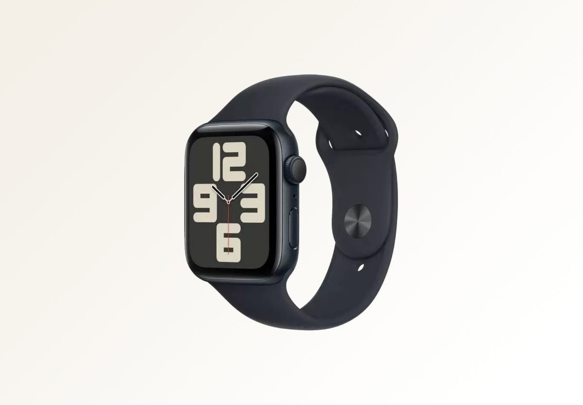 Умные часы Apple Watch SE 2 (2024) 44mm Midnight Aluminium, Sport Band Midnight, S/M, превью следующего фото