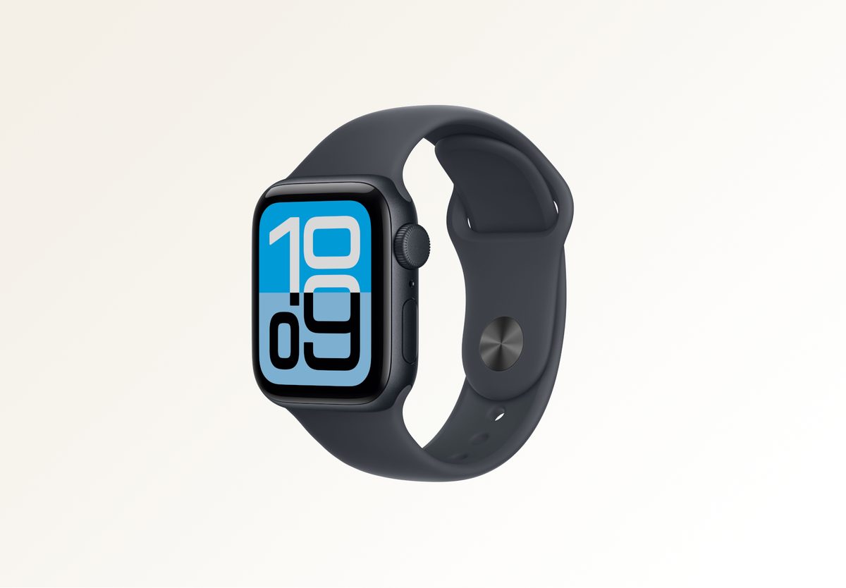 Умные часы Apple Watch SE 3 40mm Midnight Aluminium, Sport Band Midnight, S/M, превью следующего фото