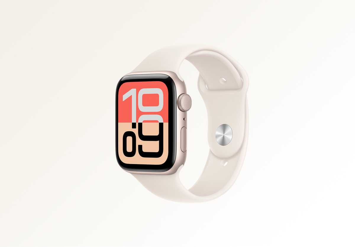Умные часы Apple Watch SE 3 44mm Starlight Aluminium, Sport Band, M/L, превью следующего фото