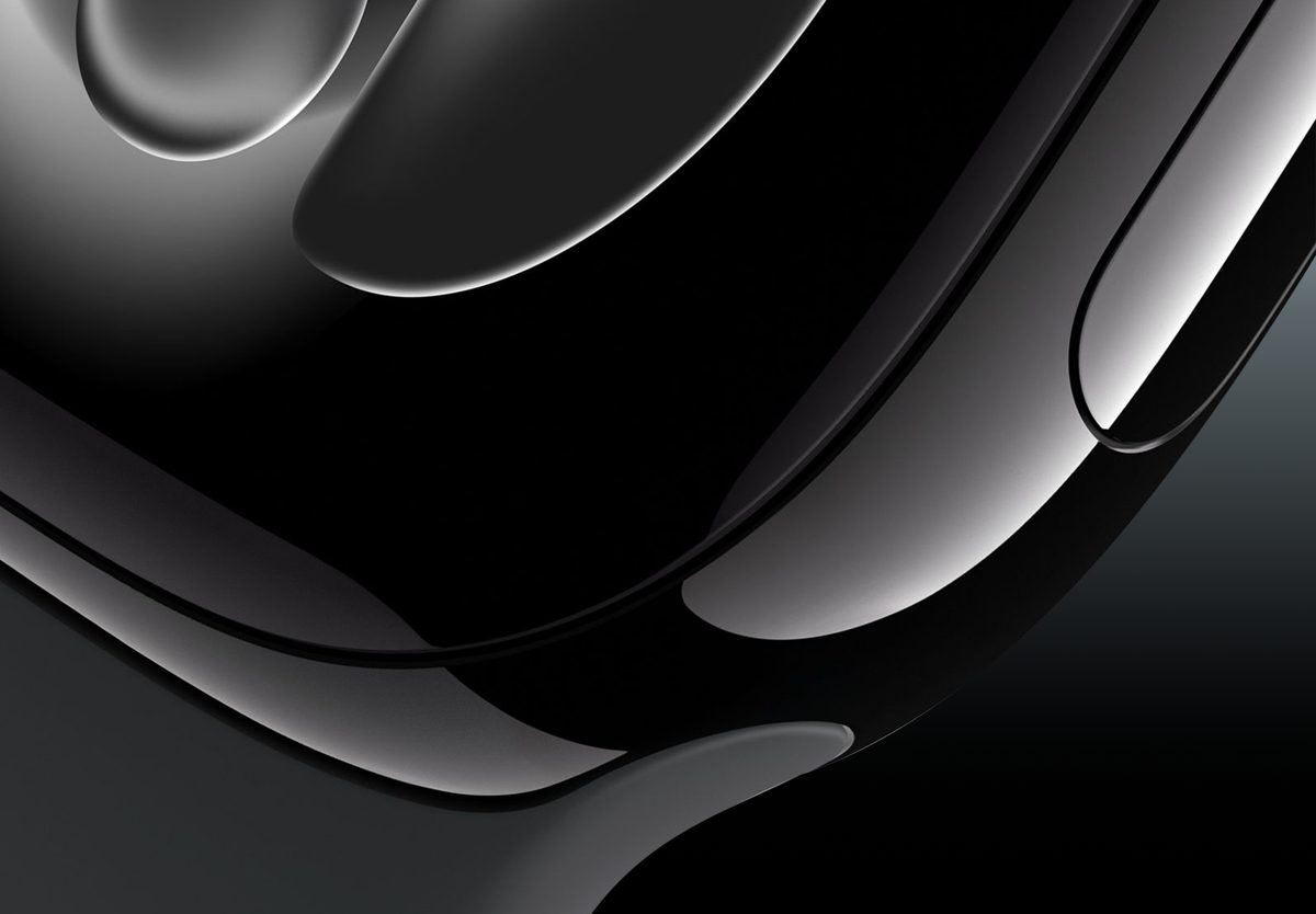 Умные часы Apple Watch Series 11 42mm Jet Black Aluminium, Sport Band Black, M/L, превью предыдущего фото