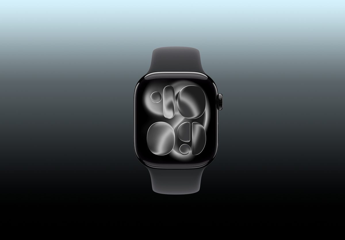 Умные часы Apple Watch Series 11 42mm Jet Black Aluminium, Sport Band Black, S/M, фото 3