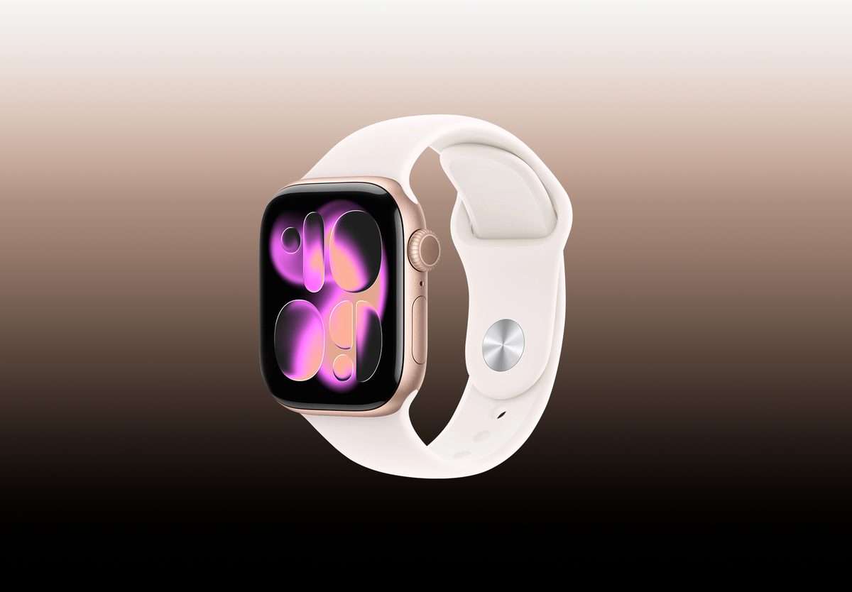 Умные часы Apple Watch Series 11 42mm Rose Gold Aluminium, Sport Band Light Blush, S/M, превью следующего фото