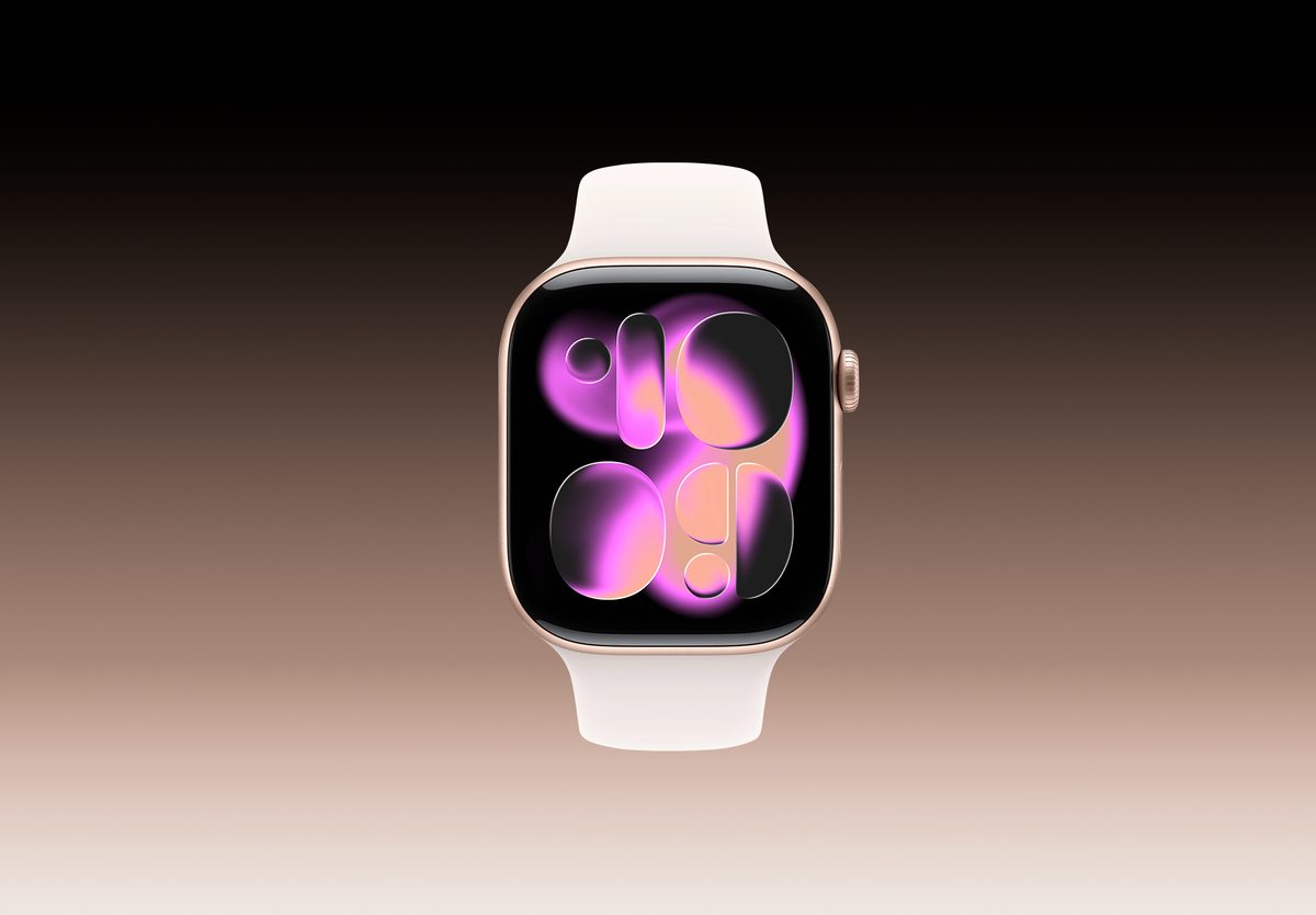 Умные часы Apple Watch Series 11 46mm Rose Gold Aluminium, Sport Band Light Blush, M/L, фото 3