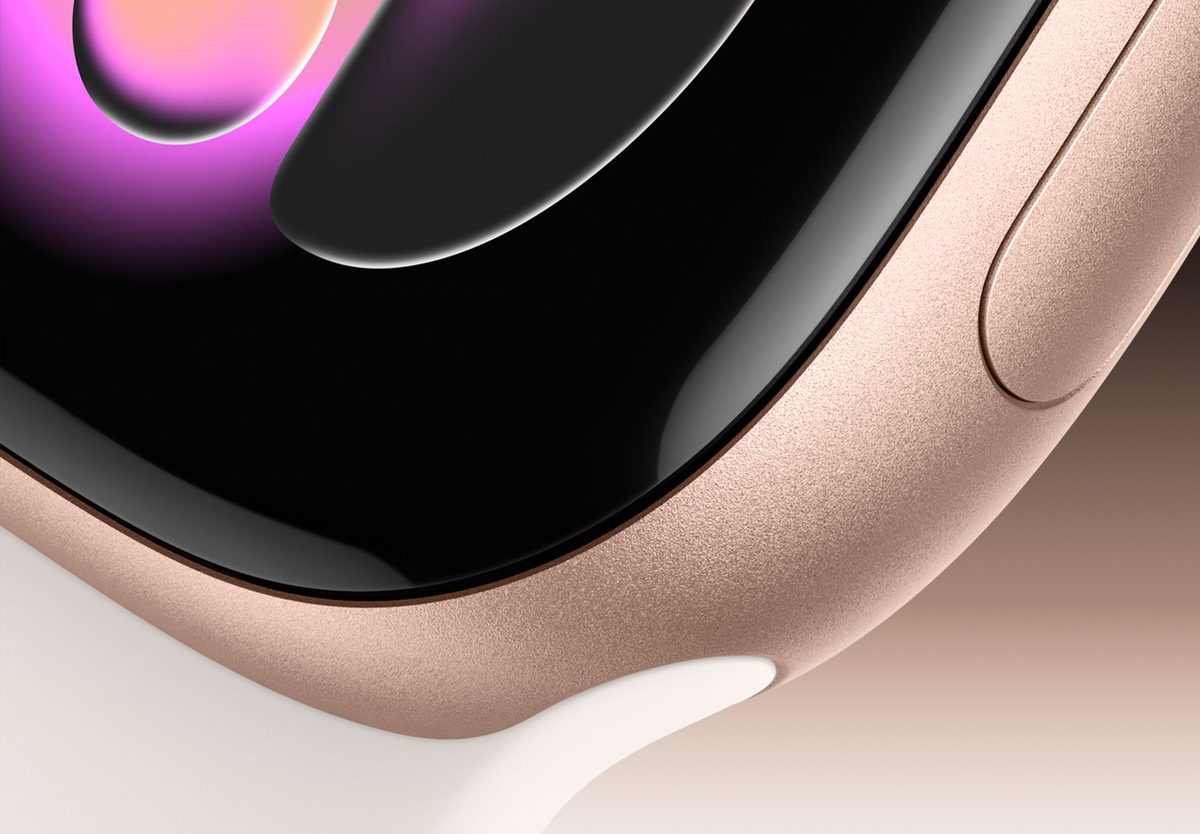Умные часы Apple Watch Series 11 46mm Rose Gold Aluminium, Sport Band Light Blush, S/M, превью предыдущего фото