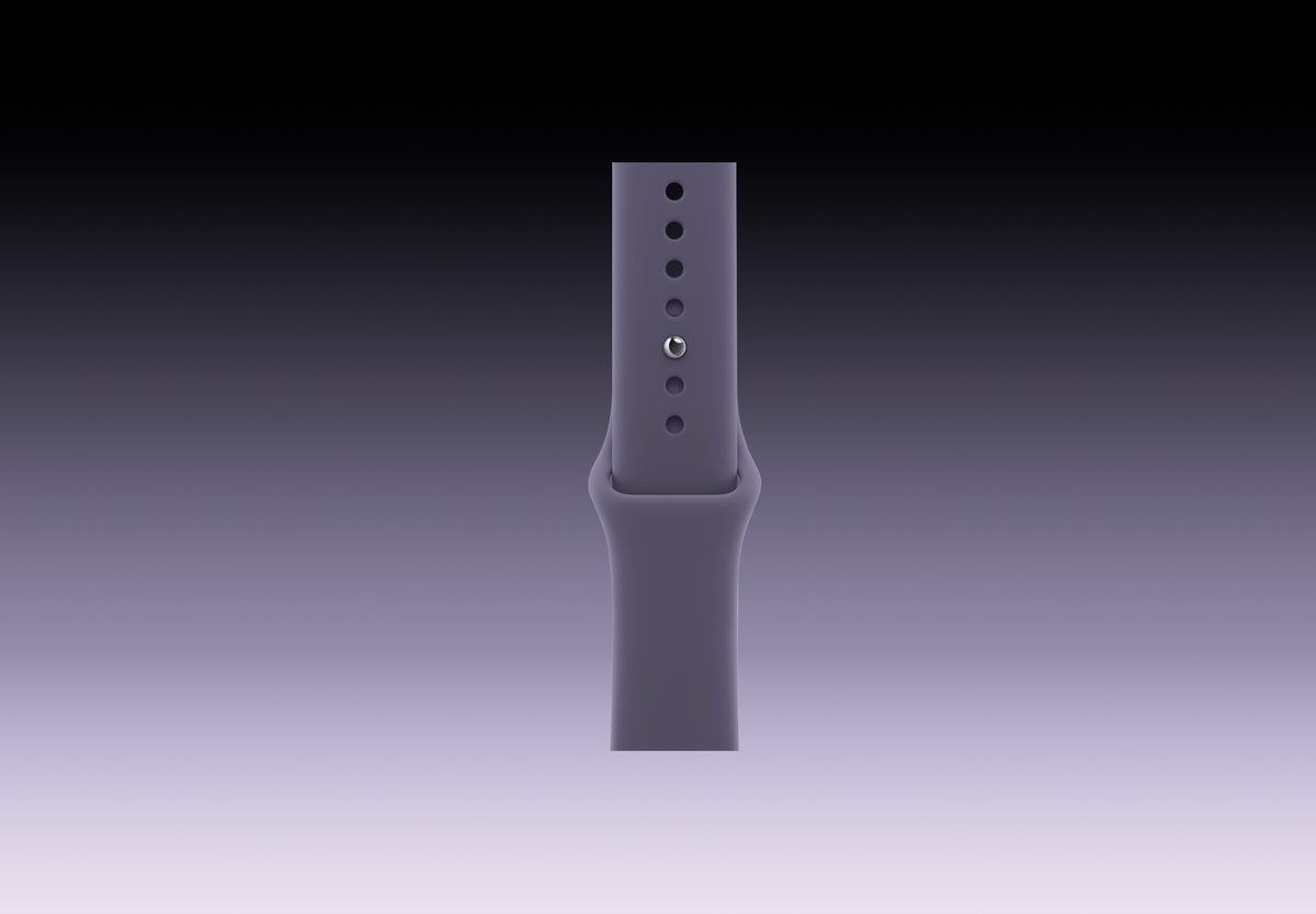 Умные часы Apple Watch Series 11 46mm Silver Aluminium, Sport Band Purple Fog, M/L, фото 4