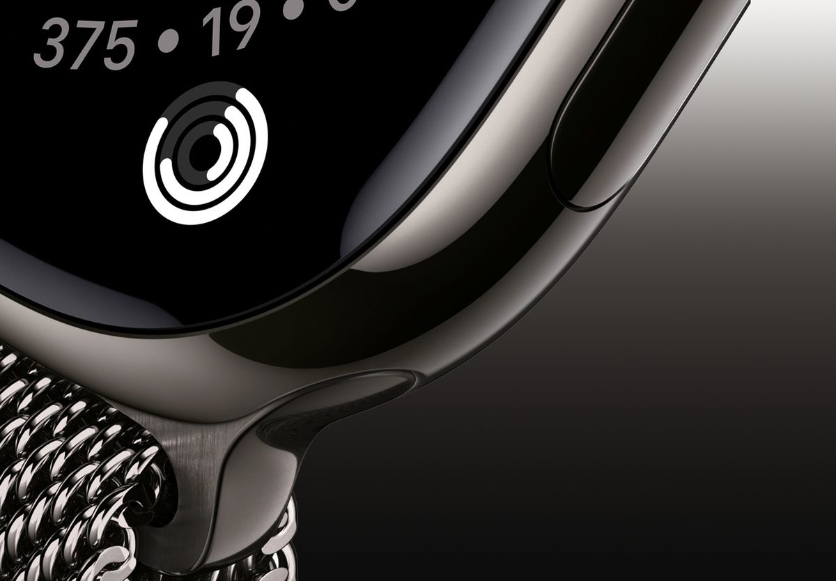 Умные часы Apple Watch Series 11 46mm Slate Titanium, Milanese Loop Slate, M/L, фото 5