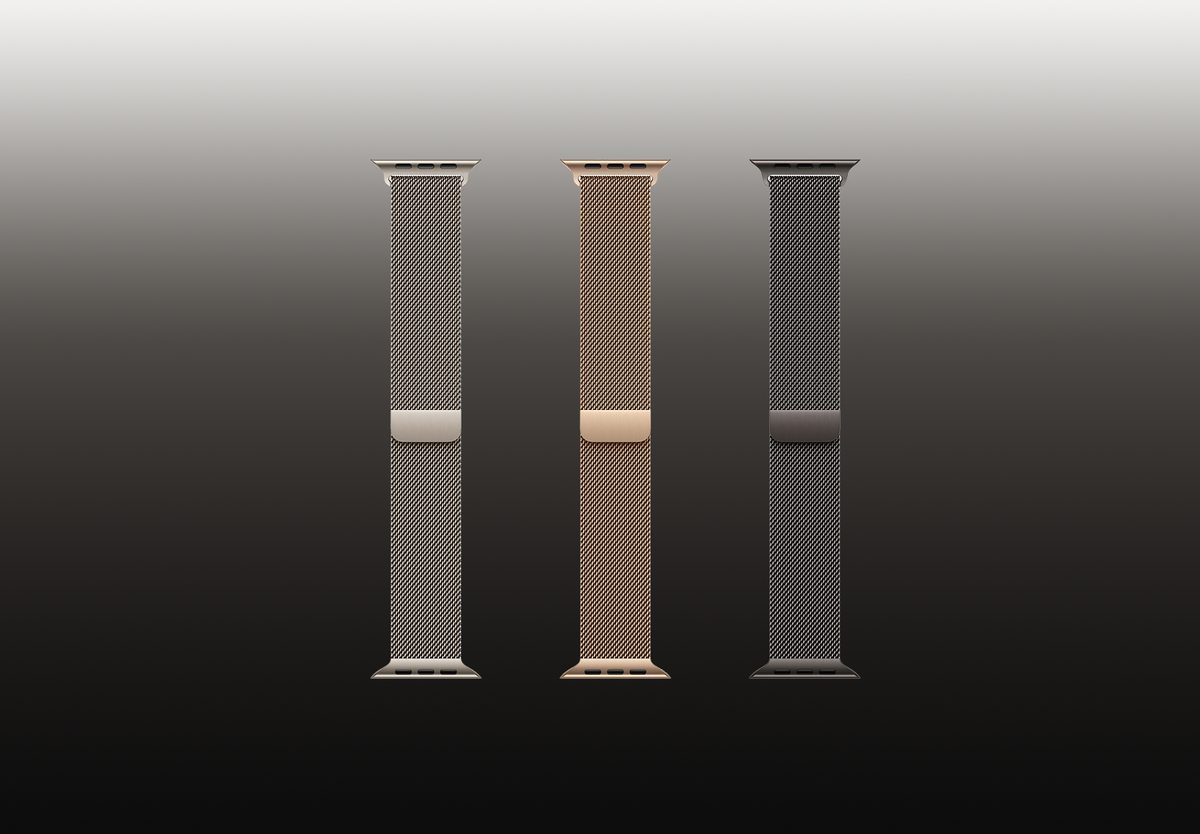 Умные часы Apple Watch Series 11 46mm Slate Titanium, Milanese Loop Slate, M/L, превью предыдущего фото