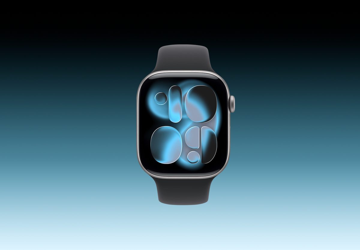 Умные часы Apple Watch Series 11 46mm Space Grey Aluminium, Sport Band Black, M/L, фото 3