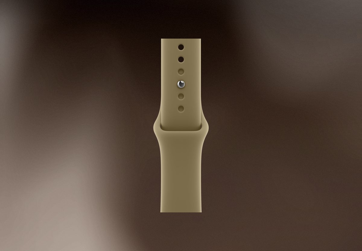 Умные часы Apple Watch Series 12 42mm Dark Bronze, Sport Band Olive, M/L, фото 4