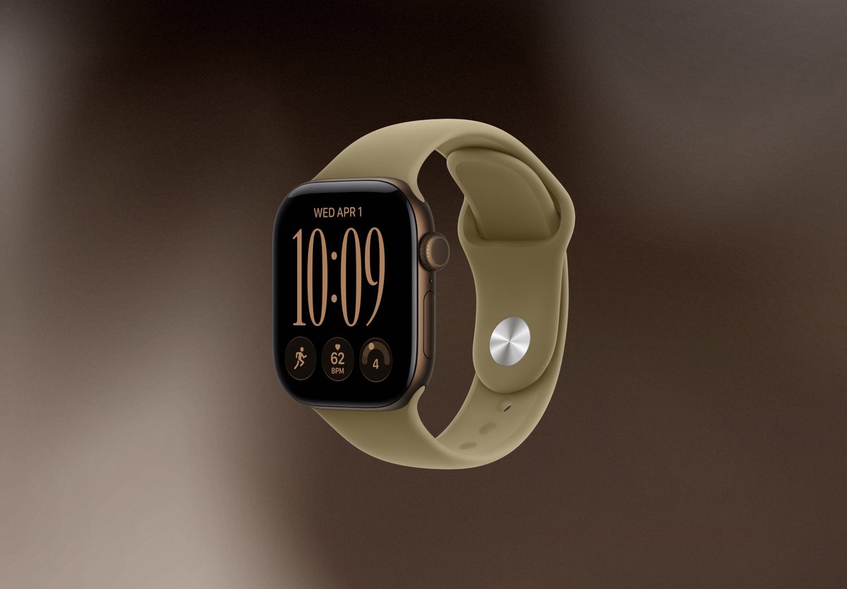 Умные часы Apple Watch Series 12 42mm Dark Bronze, Sport Band Olive, S/M, превью следующего фото