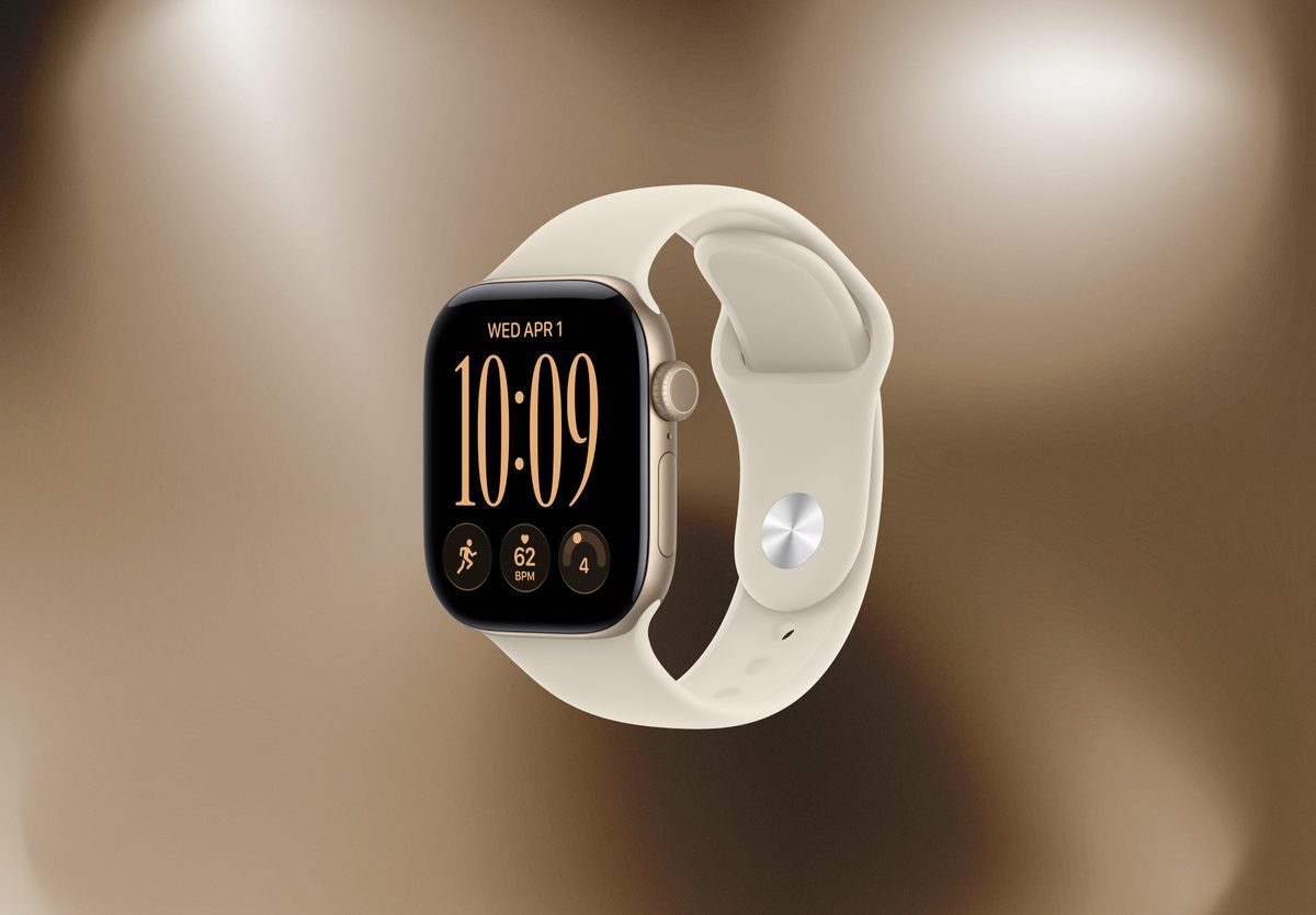 Умные часы Apple Watch Series 12 42mm Light Gold, Sport Band Sand, M/L, превью следующего фото