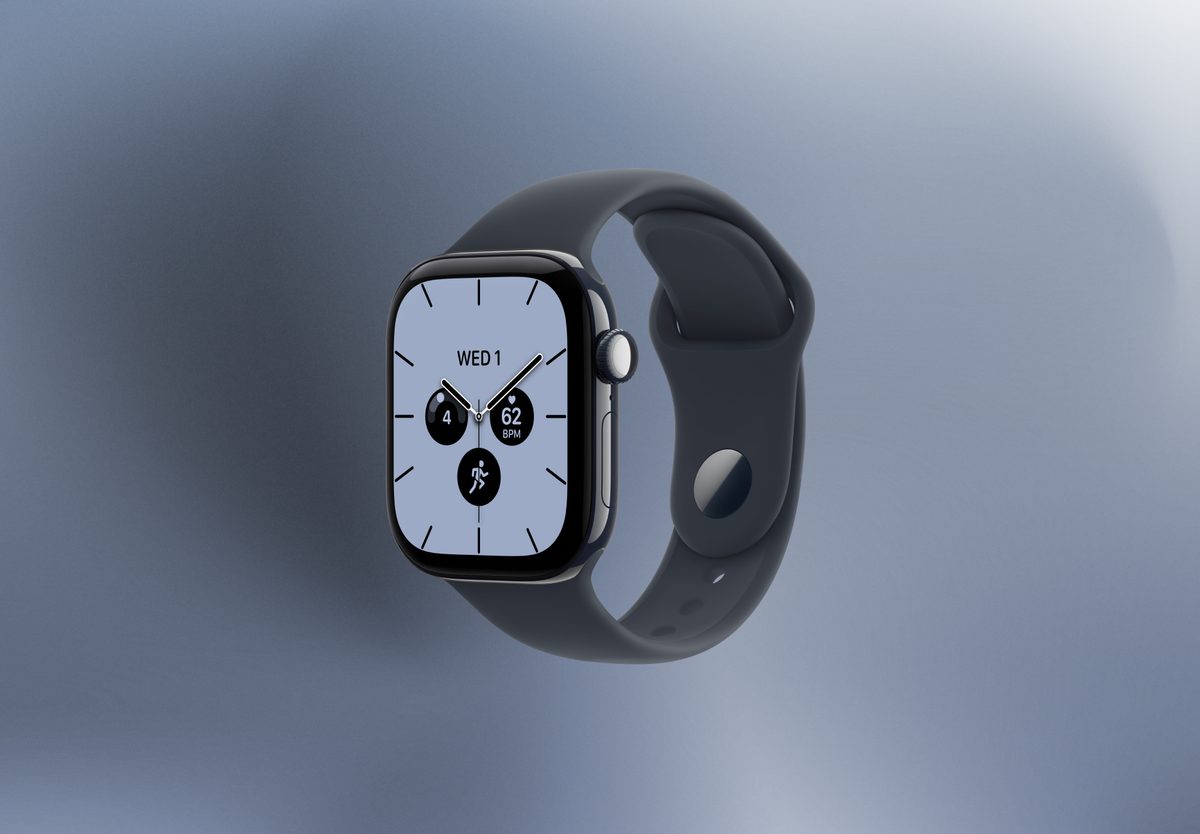 Умные часы Apple Watch Series 12 42mm Night Blue, Sport Band Navy Blue, M/L, превью следующего фото