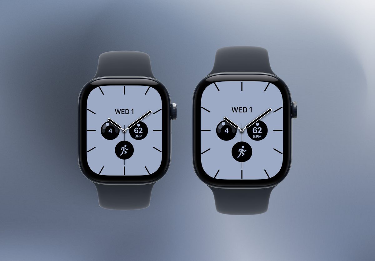 Умные часы Apple Watch Series 12 42mm Night Blue, Sport Band Navy Blue, M/L, превью предыдущего фото