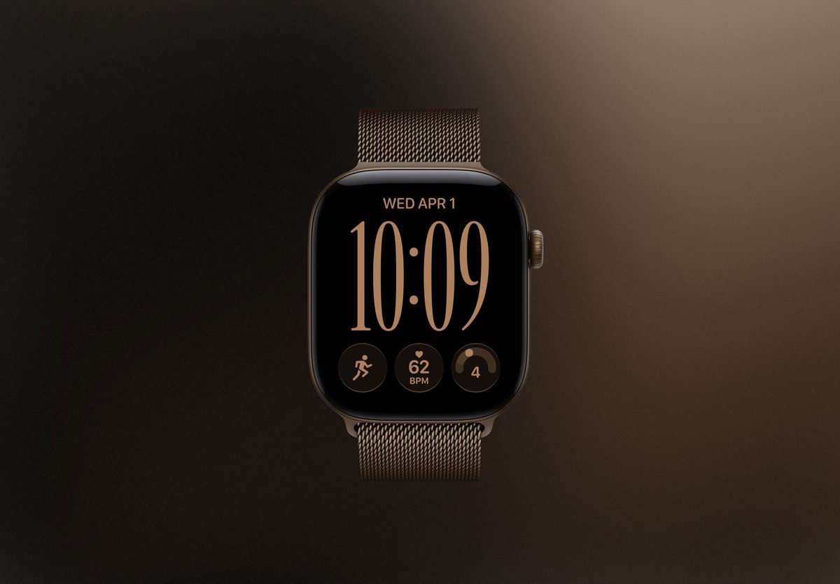 Умные часы Apple Watch Series 12 46mm Dark Bronze, Milanese Loop Dark Bronze, M/L, фото 3