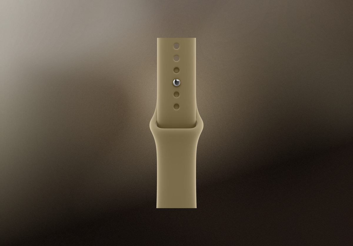 Умные часы Apple Watch Series 12 46mm Dark Bronze, Sport Band Olive, M/L, фото 4