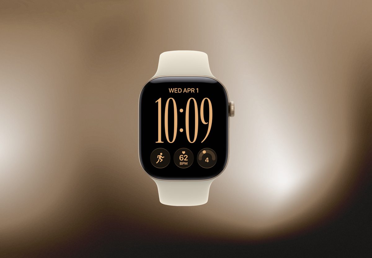 Умные часы Apple Watch Series 12 46mm Light Gold, Sport Band Sand, M/L, фото 3