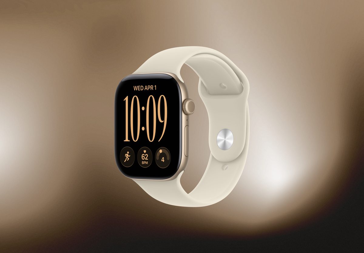 Умные часы Apple Watch Series 12 46mm Light Gold, Sport Band Sand, S/M, превью следующего фото