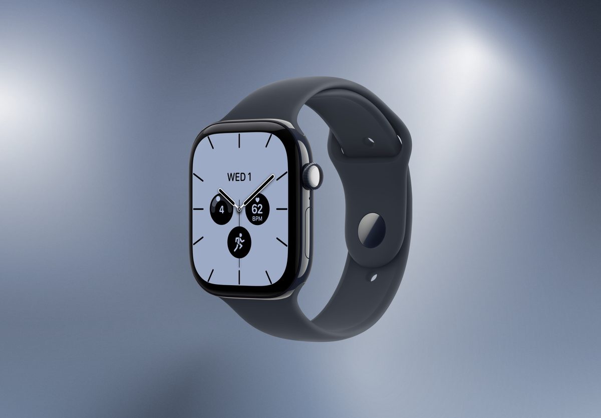 Умные часы Apple Watch Series 12 46mm Night Blue, Sport Band Navy Blue, M/L, превью следующего фото