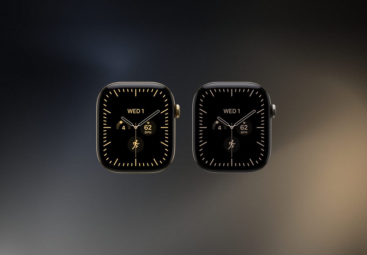 Умные часы Apple Watch Series 12 46mm Radiant Gold Titanium, Milanese Loop Gold, S/M, превью предыдущего фото