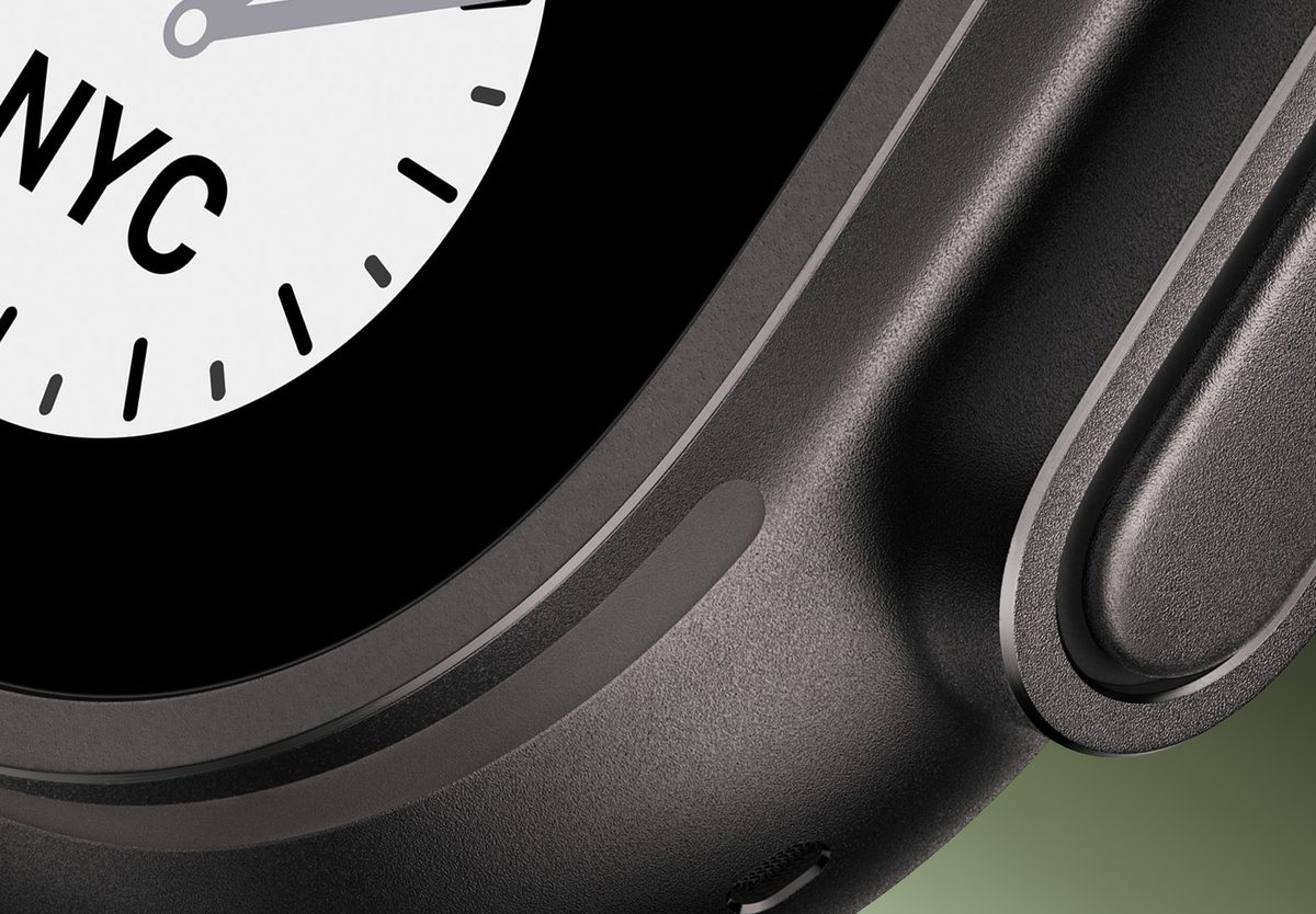 Умные часы Apple Watch Ultra 3 GPS 49mm Black Titanium, Trail Black/Charcoal, S/M, превью предыдущего фото
