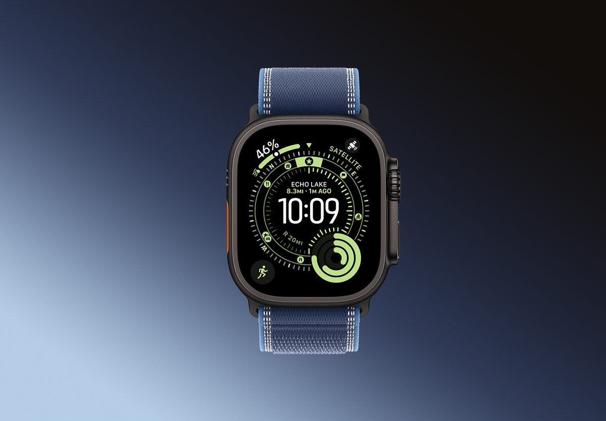 Умные часы Apple Watch Ultra 3 GPS 49mm Black Titanium, Trail Blue/Bright Blue, M/L, фото 3