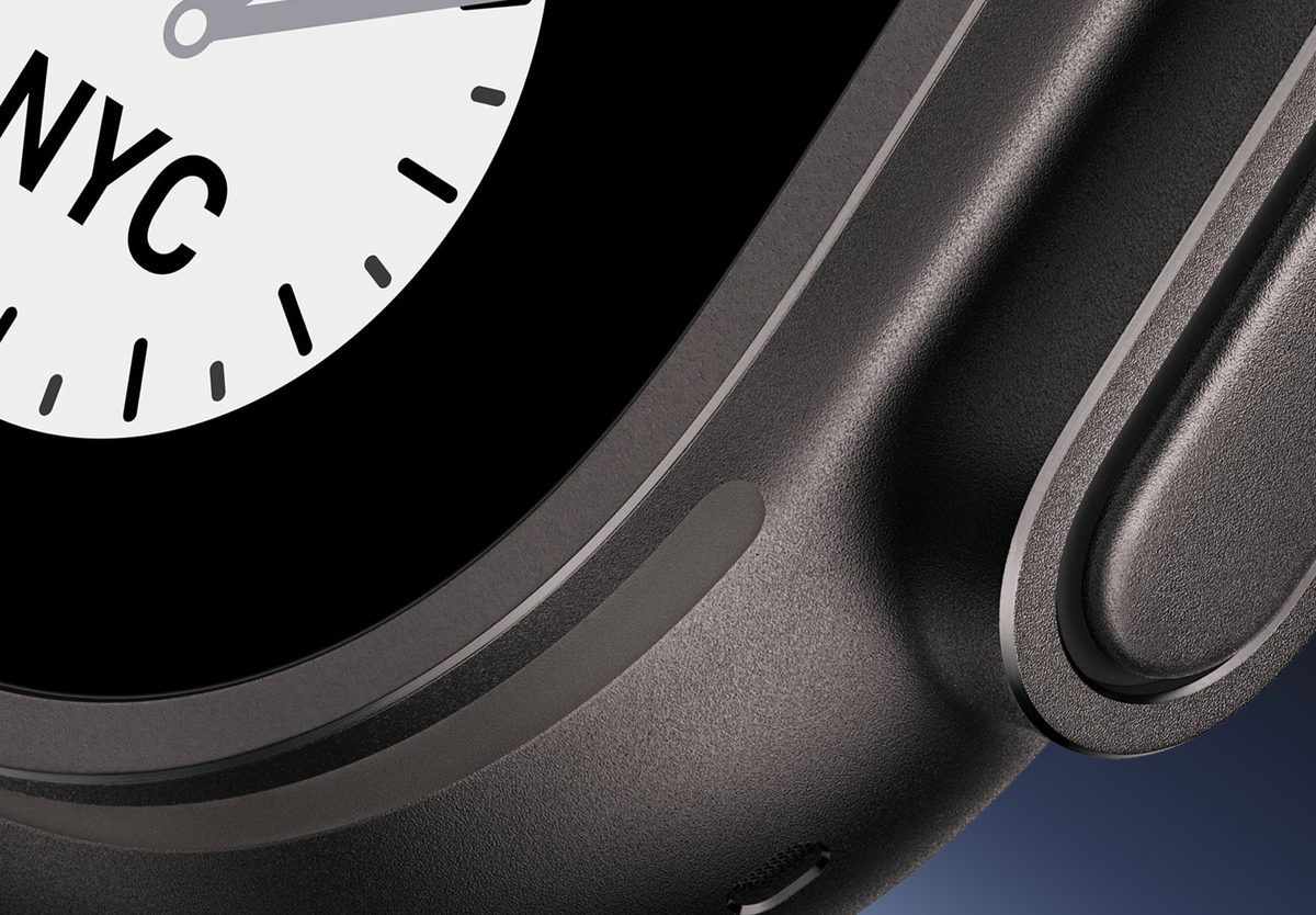 Умные часы Apple Watch Ultra 3 GPS 49mm Black Titanium, Trail Blue/Bright Blue, M/L, превью предыдущего фото