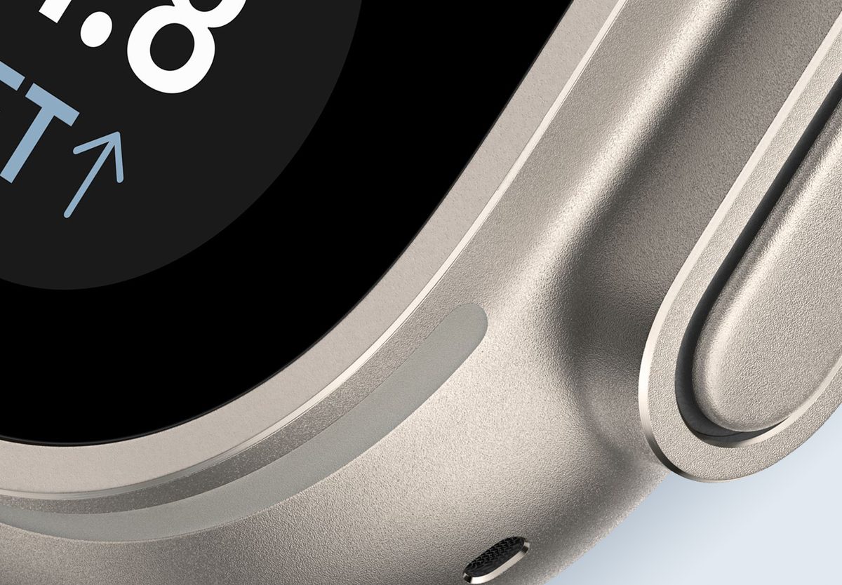 Умные часы Apple Watch Ultra 3 GPS 49mm Natural Titanium, Ocean Anchor Blue, фото 5