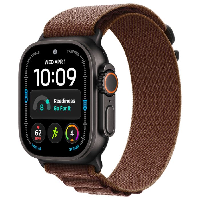 Умные часы Apple Watch Ultra 4 GPS 49mm Black Titanium, Alpine Burgundy, S