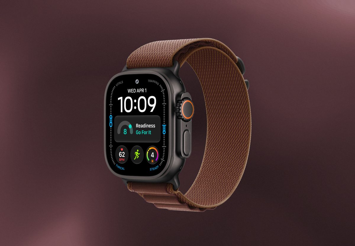 Умные часы Apple Watch Ultra 4 GPS 49mm Black Titanium, Alpine Burgundy, S, превью следующего фото