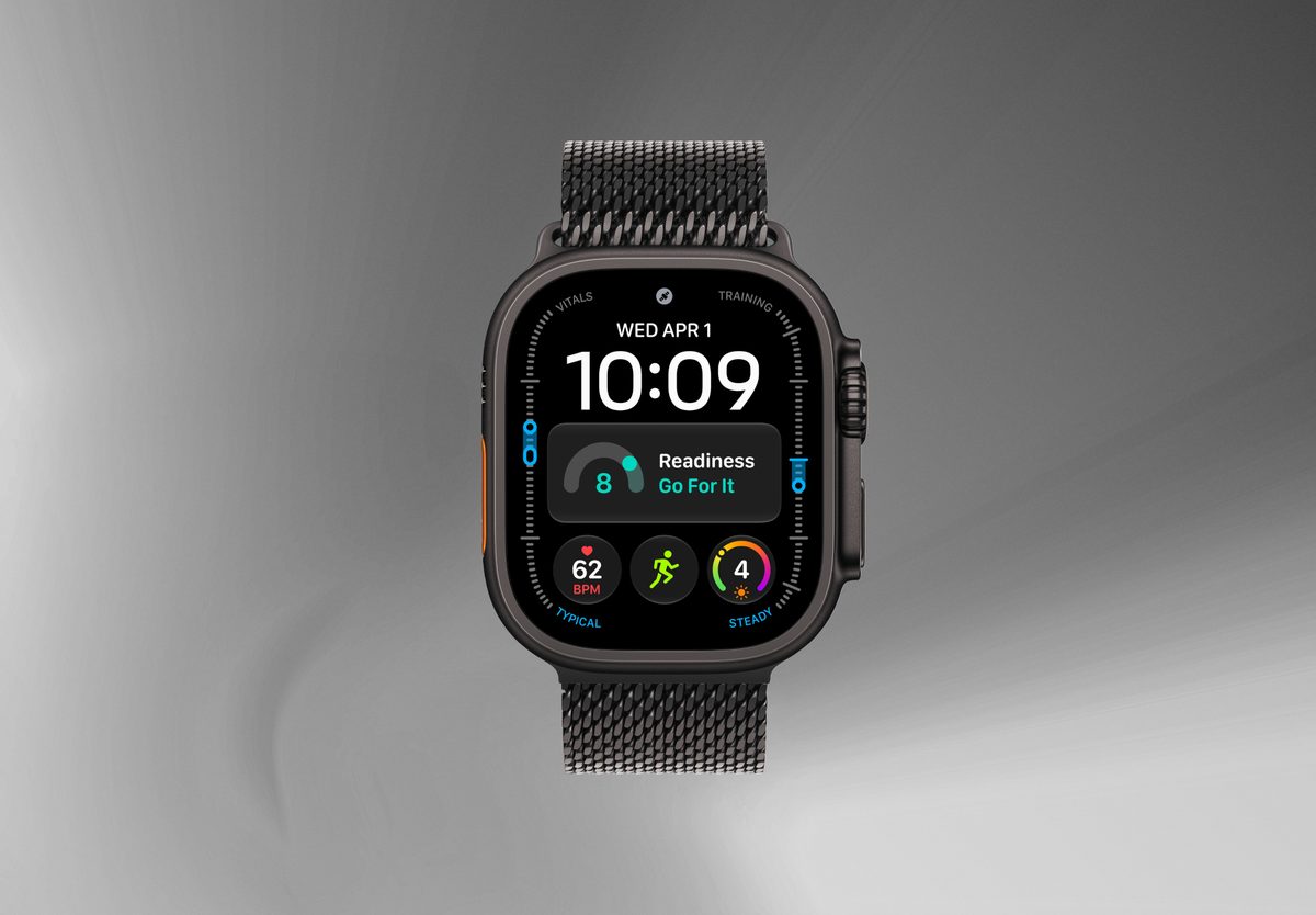 Умные часы Apple Watch Ultra 4 GPS 49mm Black Titanium, Milanese Loop, L, фото 3