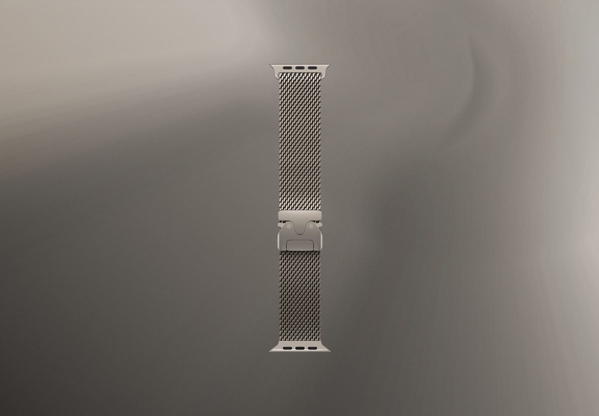 Умные часы Apple Watch Ultra 4 GPS 49mm Natural Titanium, Milanese Loop, M, превью предыдущего фото