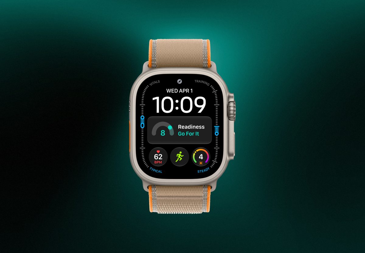 Умные часы Apple Watch Ultra 4 GPS 49mm Natural Titanium, Trail Sand, S/M, фото 3